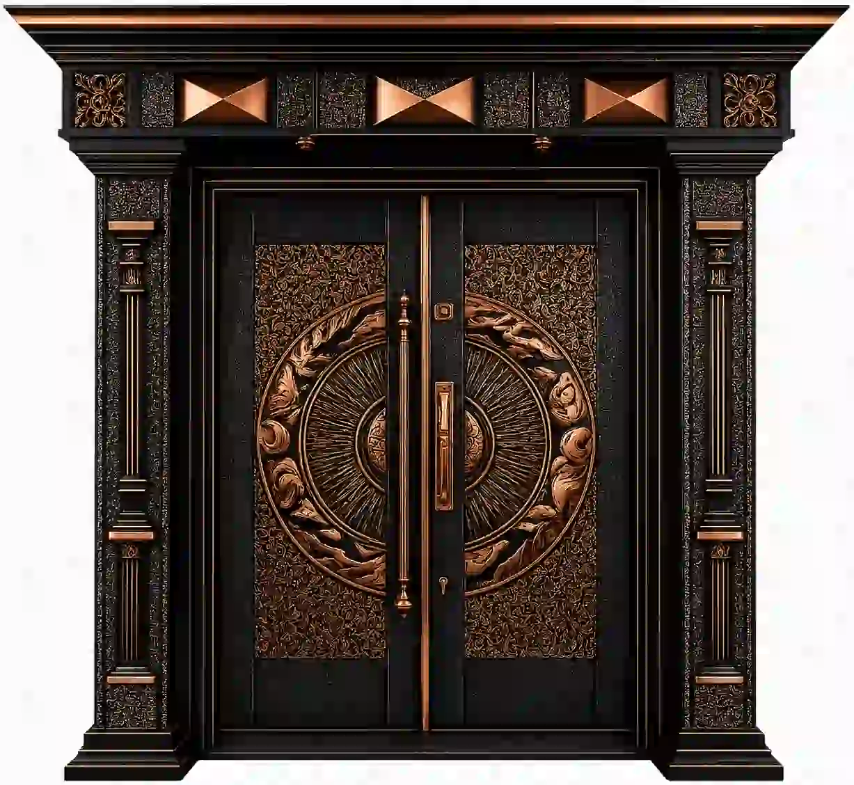 High Security & Safety Metal Door in Bangladesh || JPL-1342/B - Image 2